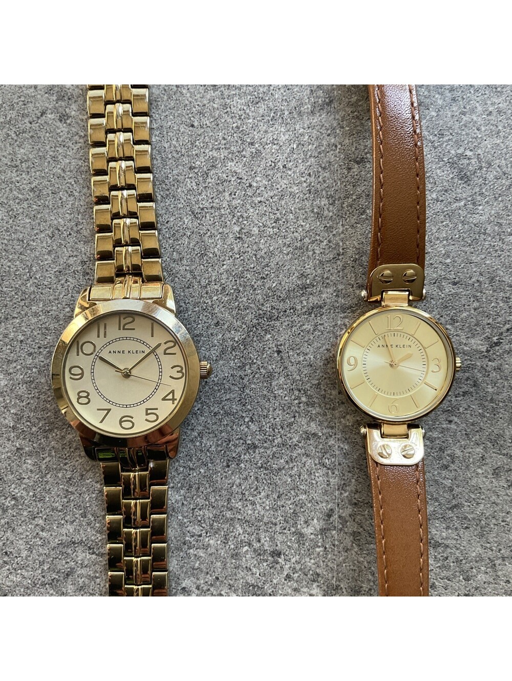 Beautiful Pair Of Anne Klein Womens Watches Both Watches Run Great Bin V